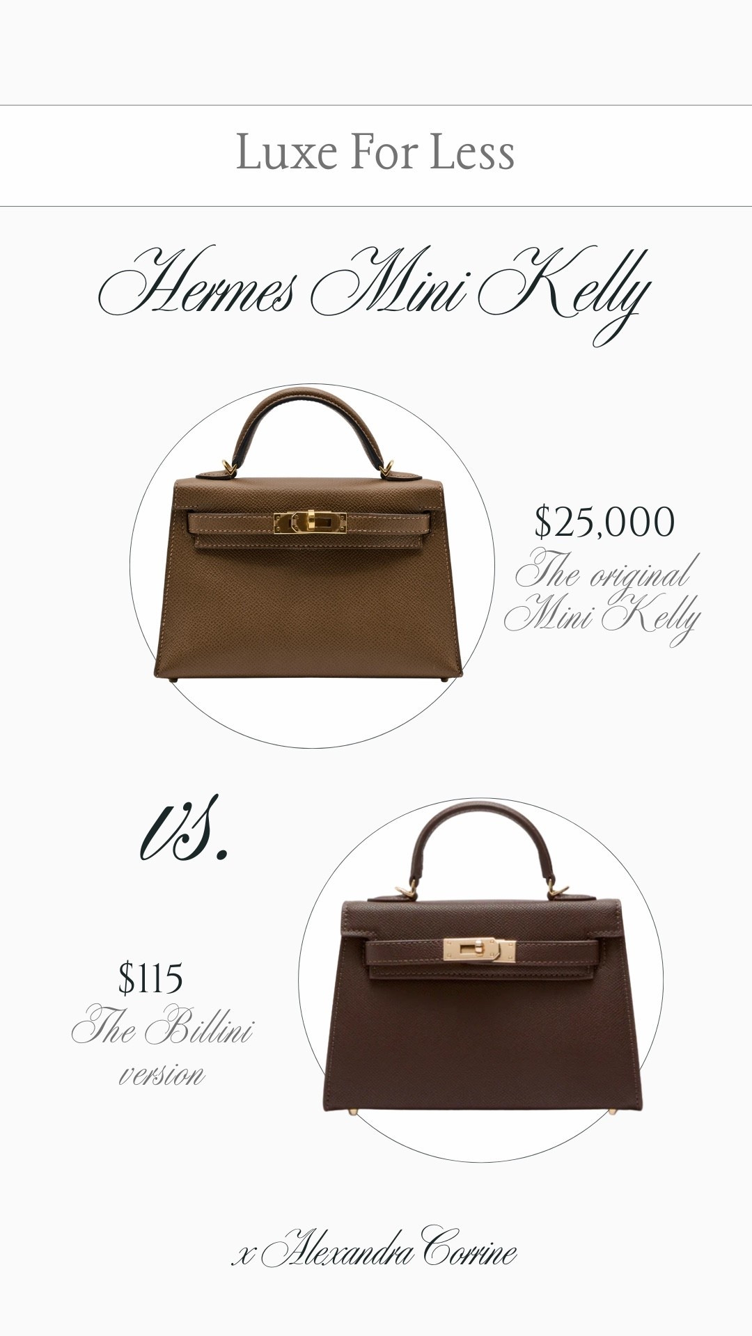 Look for less: Billini purse perfect for fall 🤎

Hermes, mini Kelly dupe, fall purse, accessories, fall bag, fall aesthetic, chocolate brown, luxe for less, sale alert, fall accessories 

#LTKItBag #LTKSaleAlert #LTKSeasonal