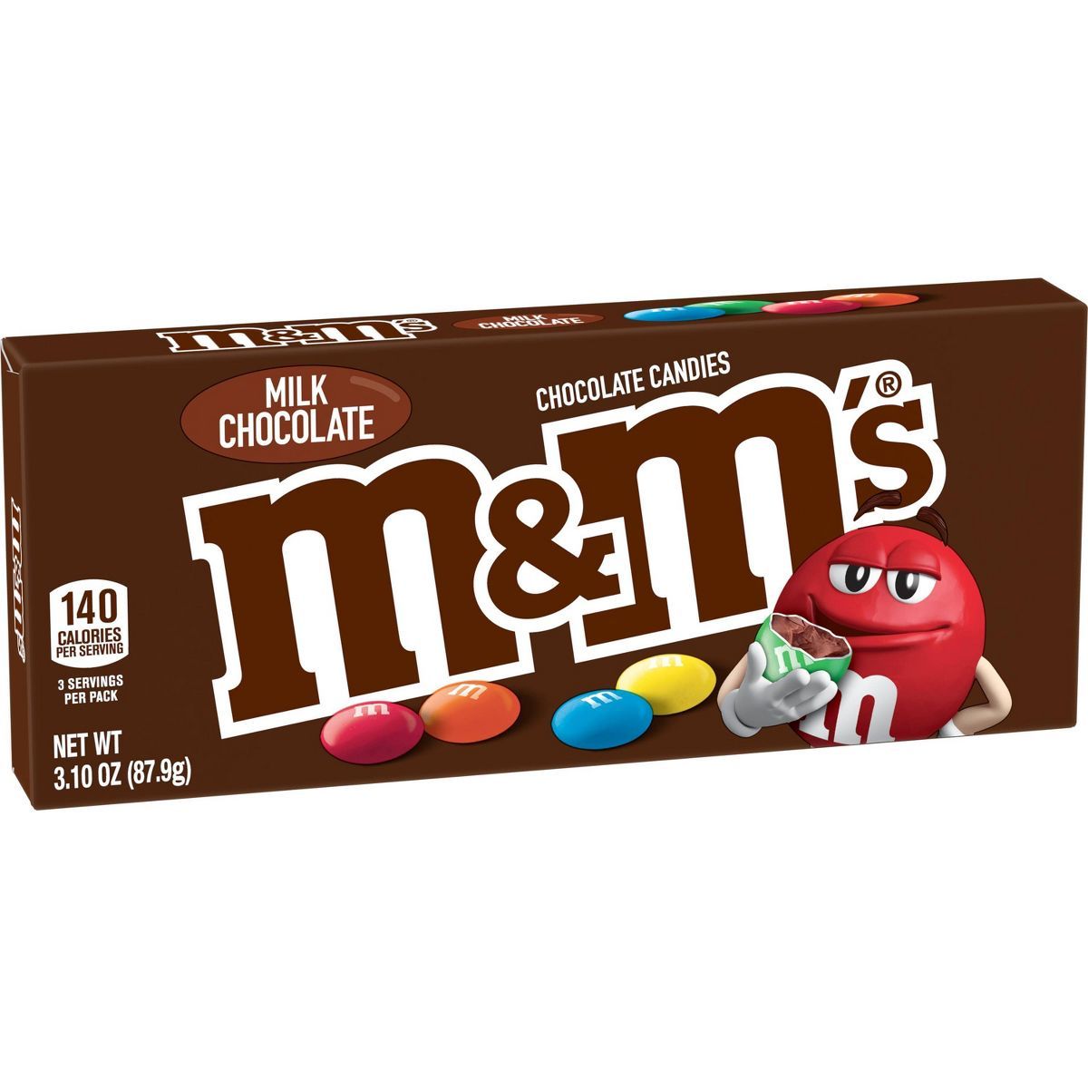 M&M's Milk Chocolate Candy - 3.1oz | Target