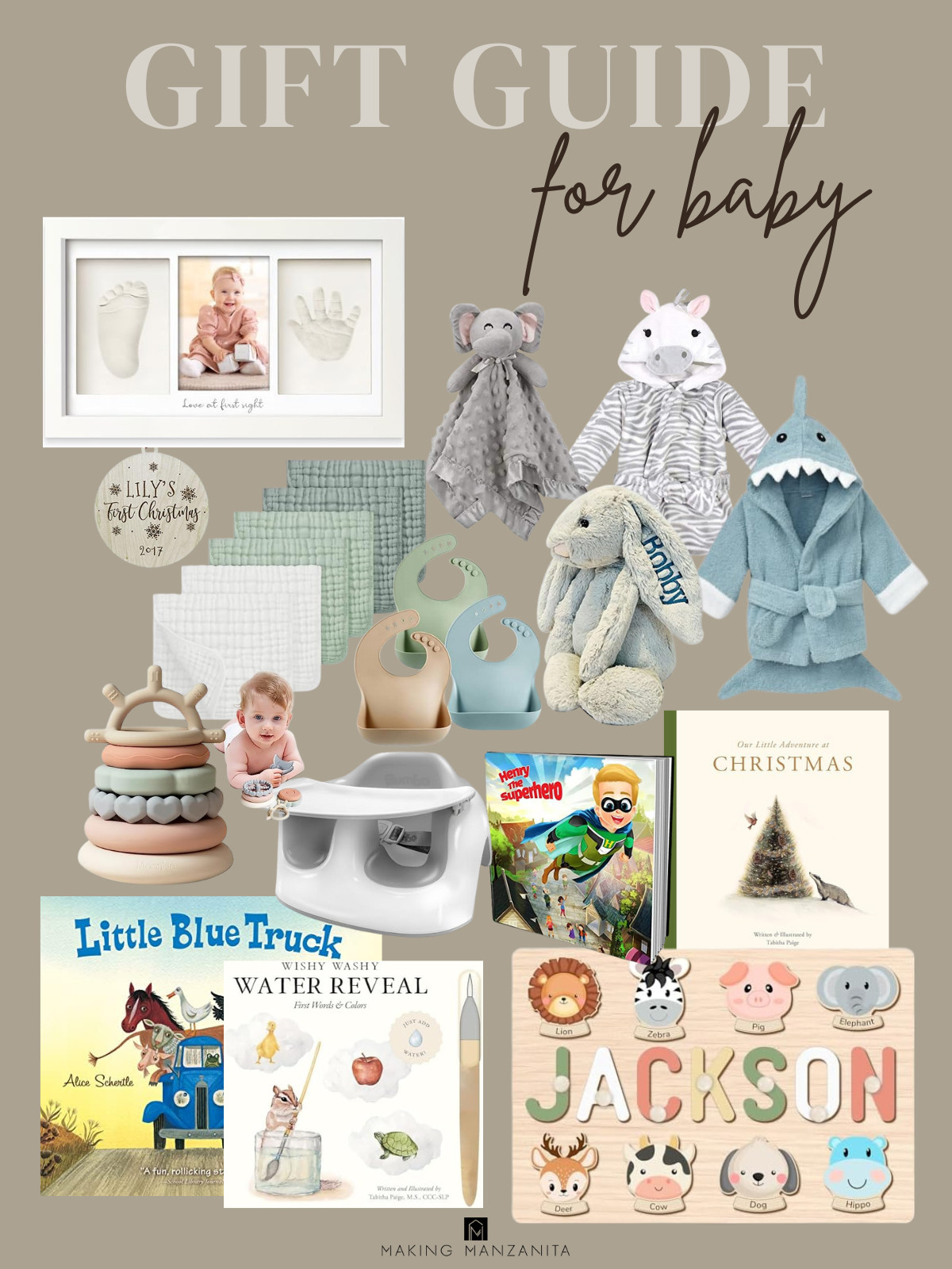 Baby’s first Christmas is pure magic — and a little overwhelming when you’re trying to pick the right things. Here’s a sweet, simple roundup of gifts they’ll actually use now and love later. Think cozy, soft, and memory-making. #giftguide  

 #LTKGiftGuide #LTKmomlife #LTKBaby