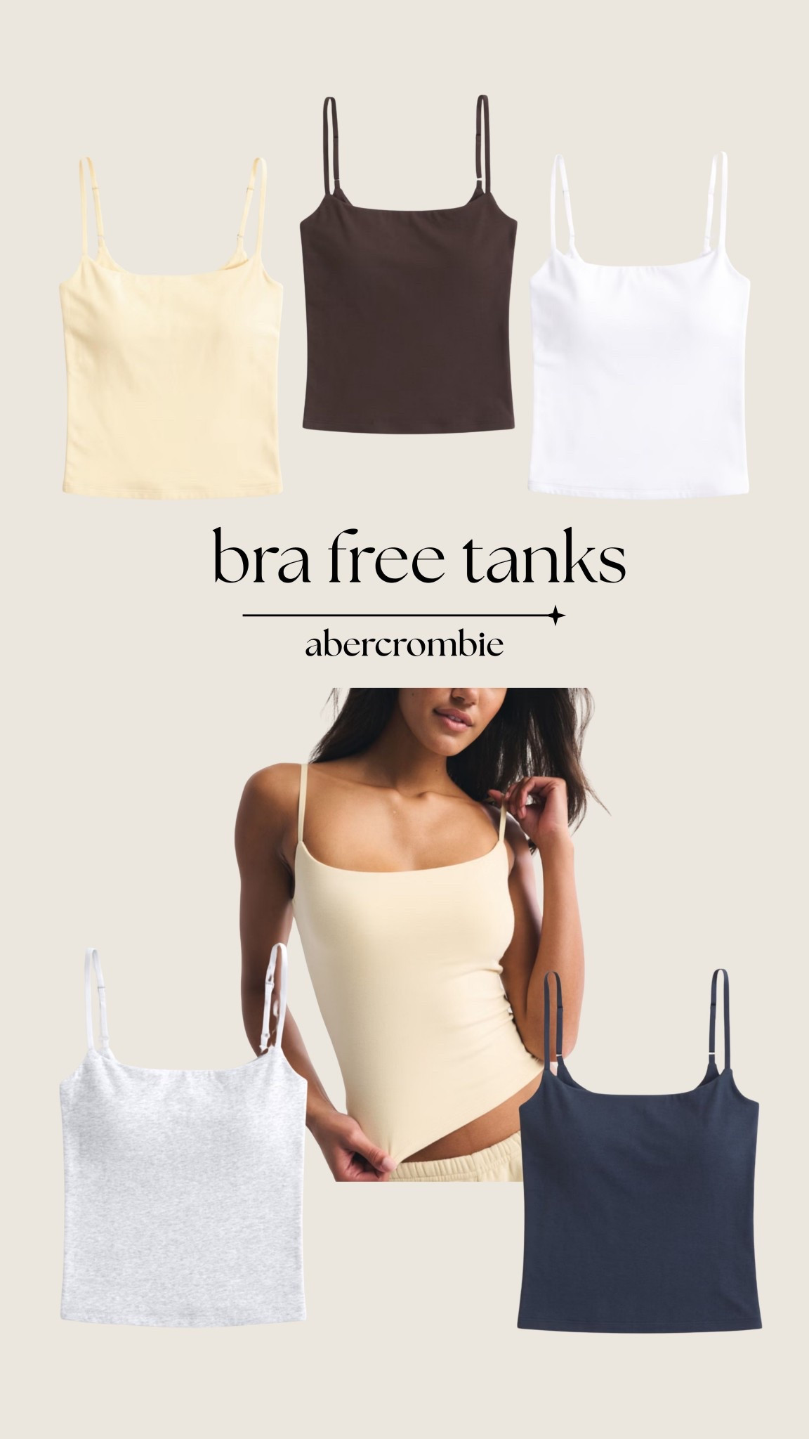 The best tanks with bra padding! Have them in almost all colors 🙌🏽 

#LTKootd #LTKFindsUnder50