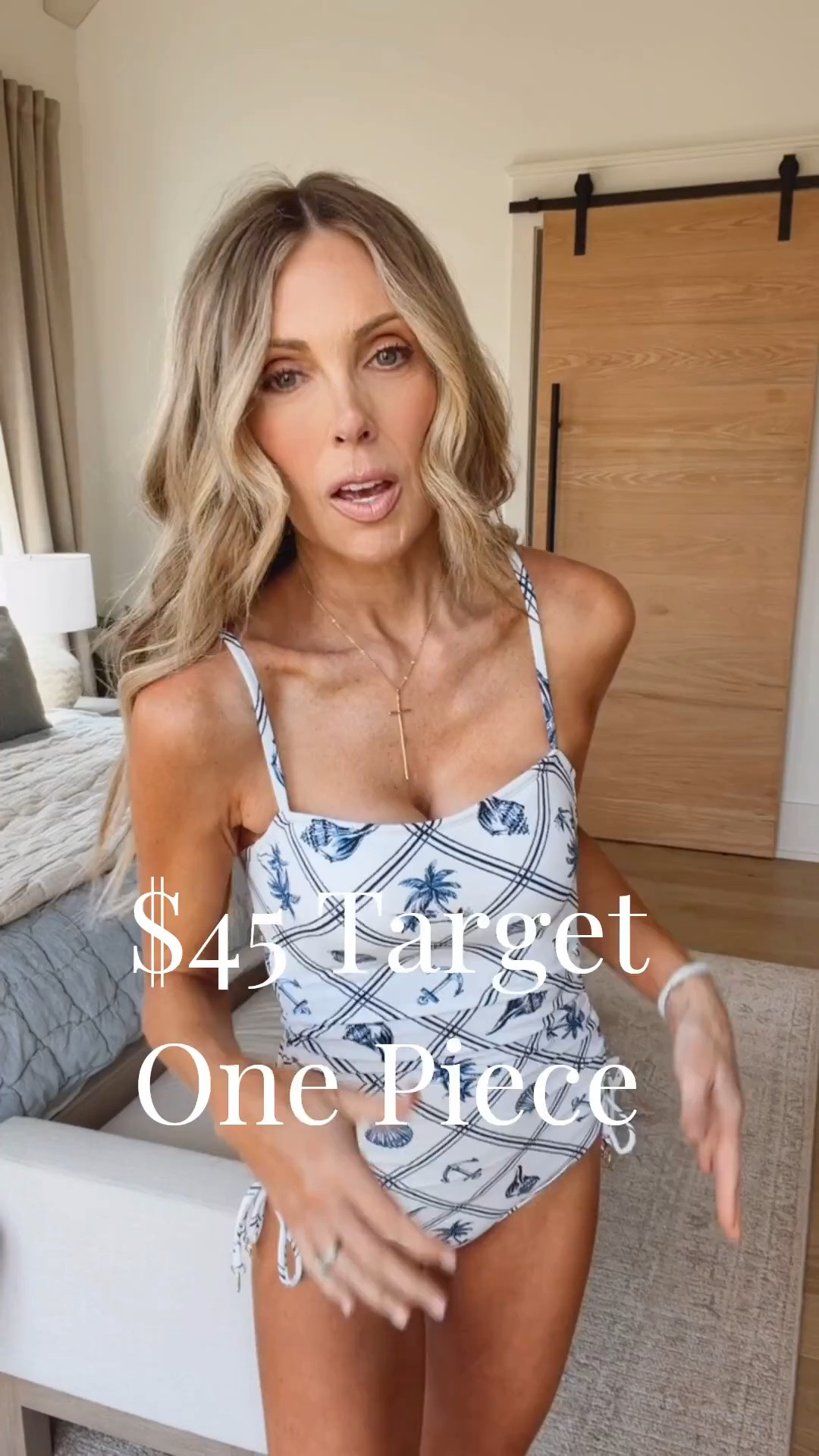 This print comes in both a one piece and a bikini.

#LTKmomlife #LTKootd