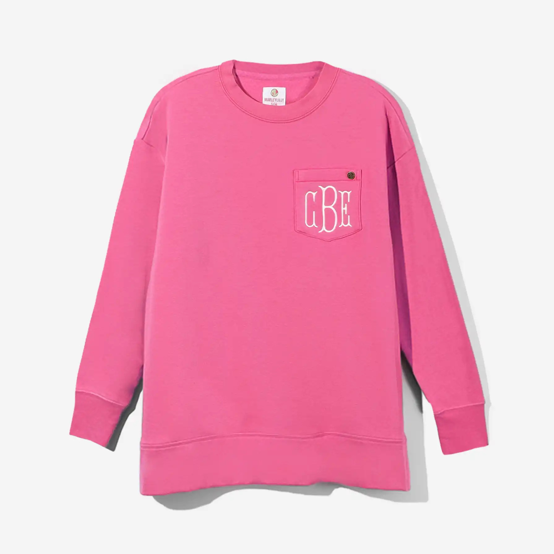 Monogrammed Crewneck Sweatshirt | Marleylilly