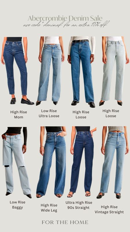 The BEST denim sale is going on right now! Just got a few new styles myself. 25% off + an extra 15% off with DENIMAF  My favorite high rise loose jean comes out to be $57.37 ! Linked all of these styles in order on this post…happy shopping! 

#LTKfindsunder100 #LTKsalealert