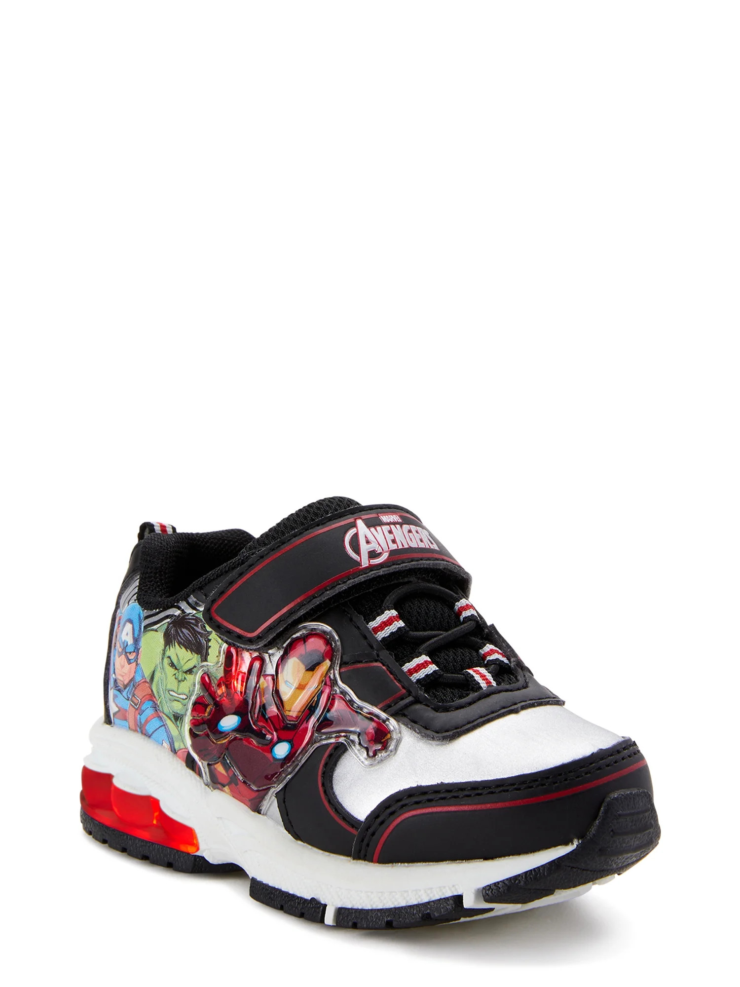 Avengers Toddler Boys Marvel Heroes Light Up Athletic Sneakers | Walmart (US)