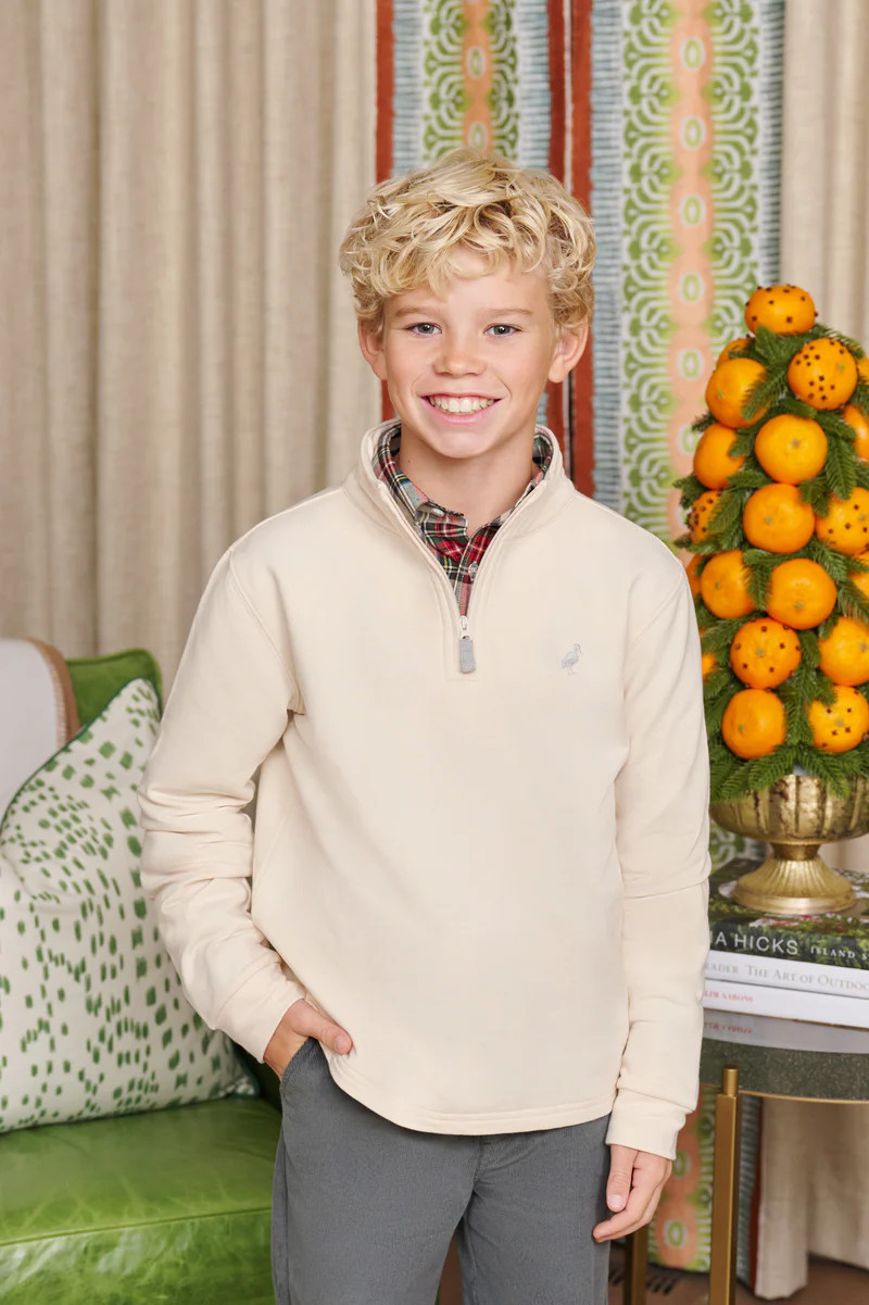 Prepletic™ Hayword Half-Zip - Grace Bay Green with Beale Street Blue S | The Beaufort Bonnet Company