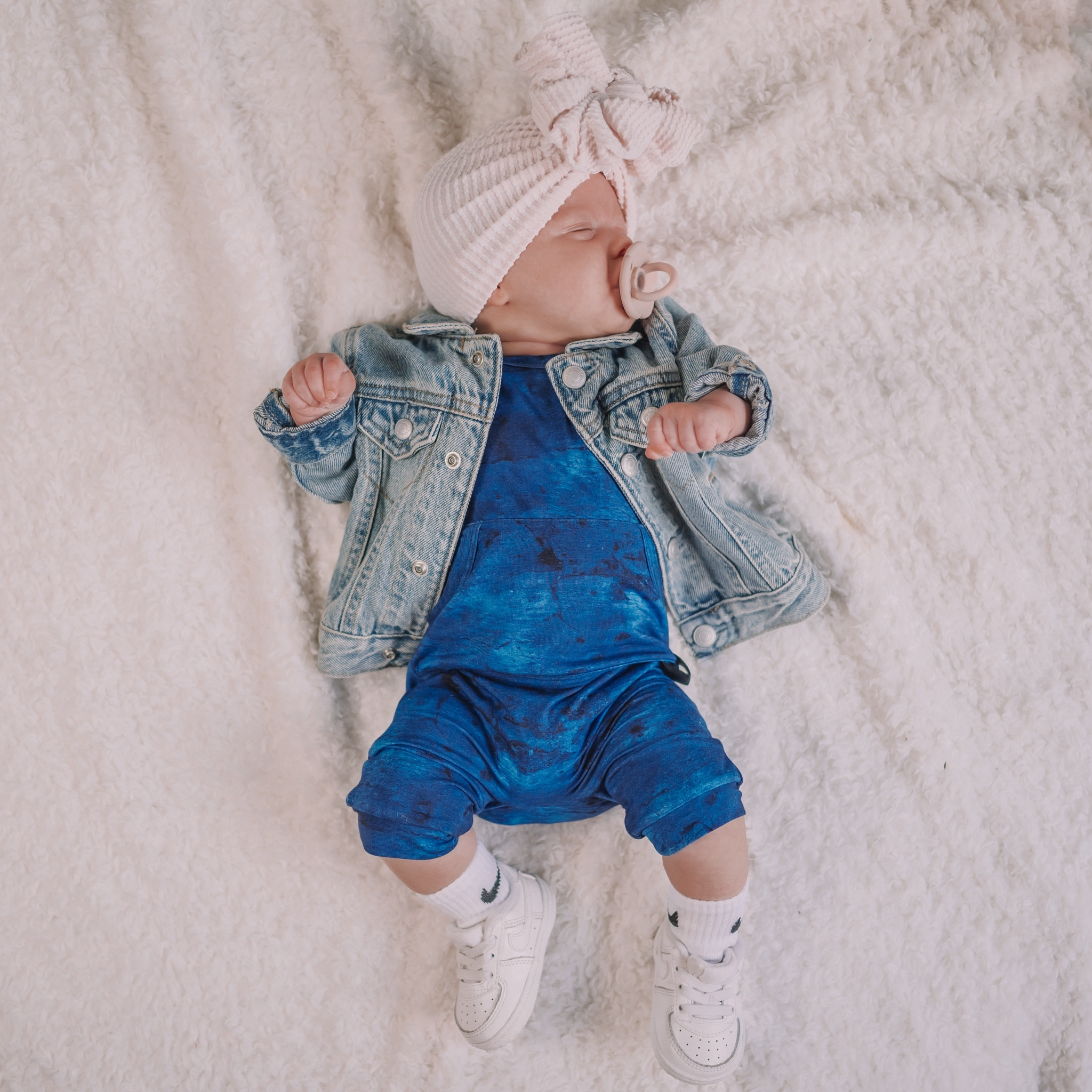 Adorable sporty baby girl outfit