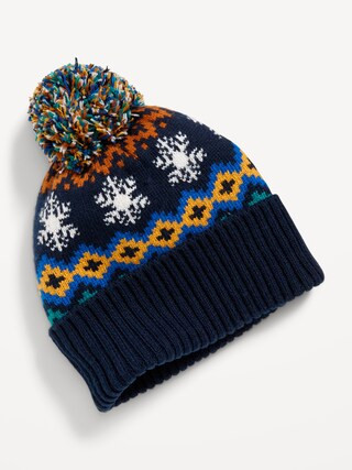 Pom-Pom Beanie for Boys | Old Navy (US)