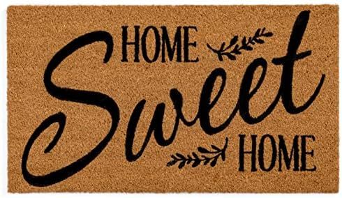 Front Door Mat with Heavy Duty Backing, Home Sweet Home Door Mats for Indoor and Outdoor Doormats... | Amazon (US)