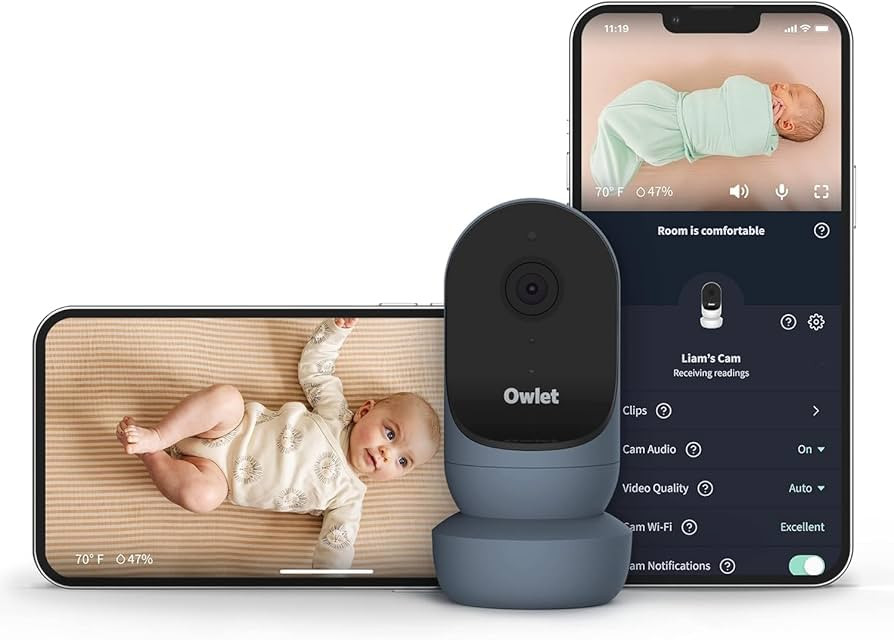 Owlet Cam 2 - Smart Baby Monitor Camera - Stream Secure HD Video and Audio with Night Vision, 4X ... | Amazon (US)