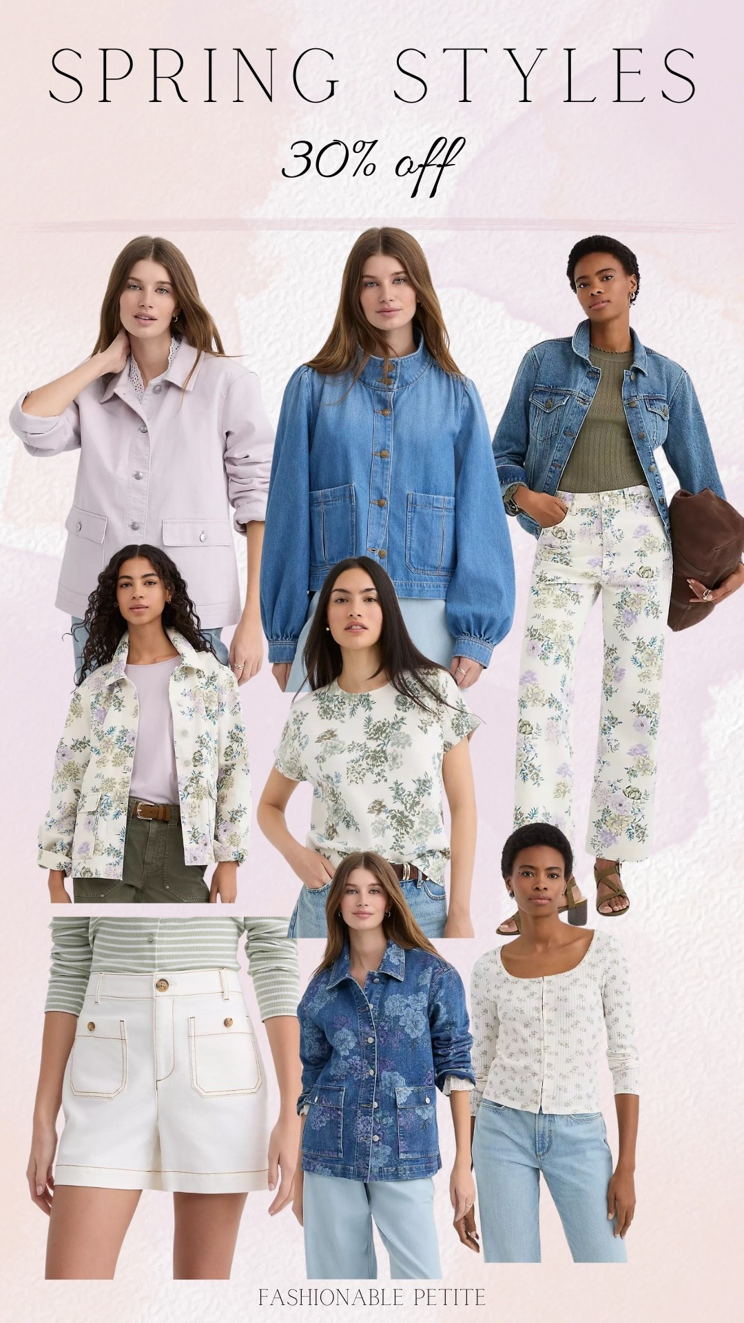 New spring outfits from LOFT! Lots of petite friendly styles for spring.

Spring outfit, spring jacket, floral jacket, spring jeans, petite jeans, denim jacket 

#LTKPetite #LTKSaleAlert