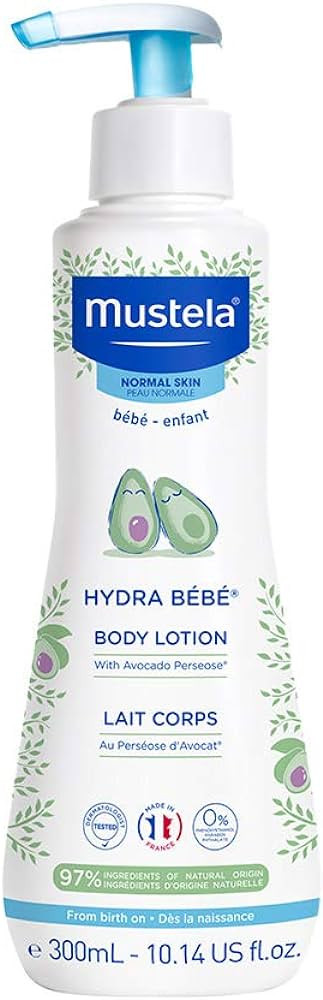 Mustela Hydra Bebe Body Lotion - Daily Moisturizing Baby Lotion with Natural Avocado, Jojoba & Su... | Amazon (US)