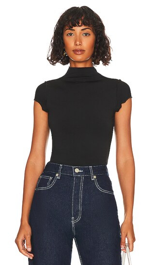 Reese Top in Black | Revolve Clothing (Global)