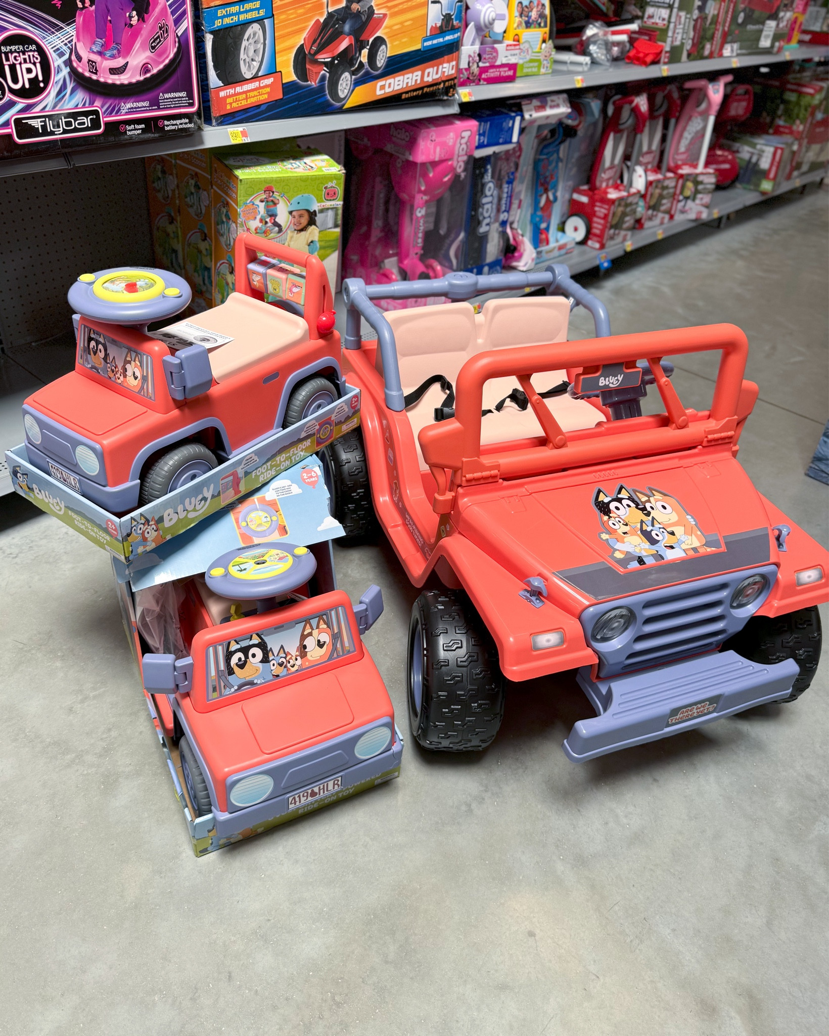 12V Bluey 4-Wheeler Ride-On, 12 Volt Battery Powered Car for Kids with Sounds & More at Walmart 

#LTKBaby #LTKKids