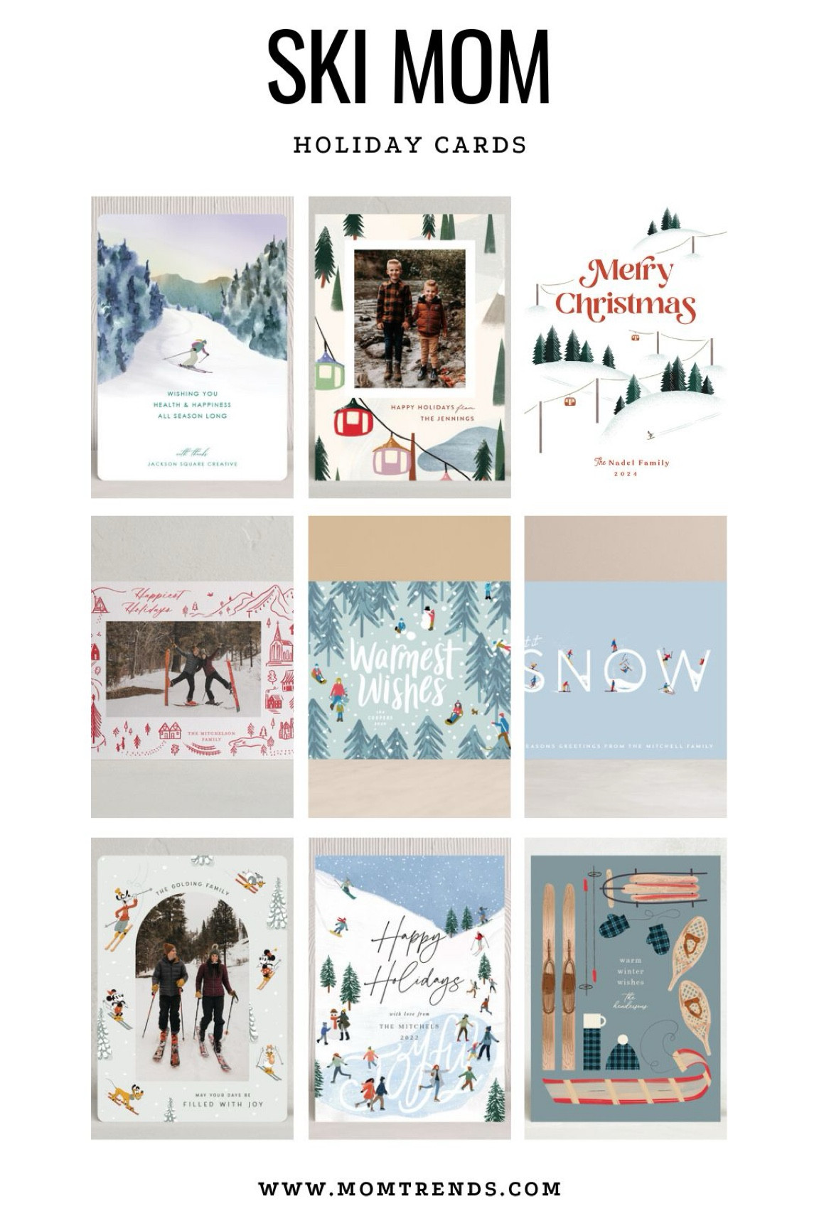 If you 💕 skiing you’ll adore the holiday cards we found at Minted! From cute to classy there are so many cute options. 



#LTKGiftGuide #LTKFamily #LTKHoliday