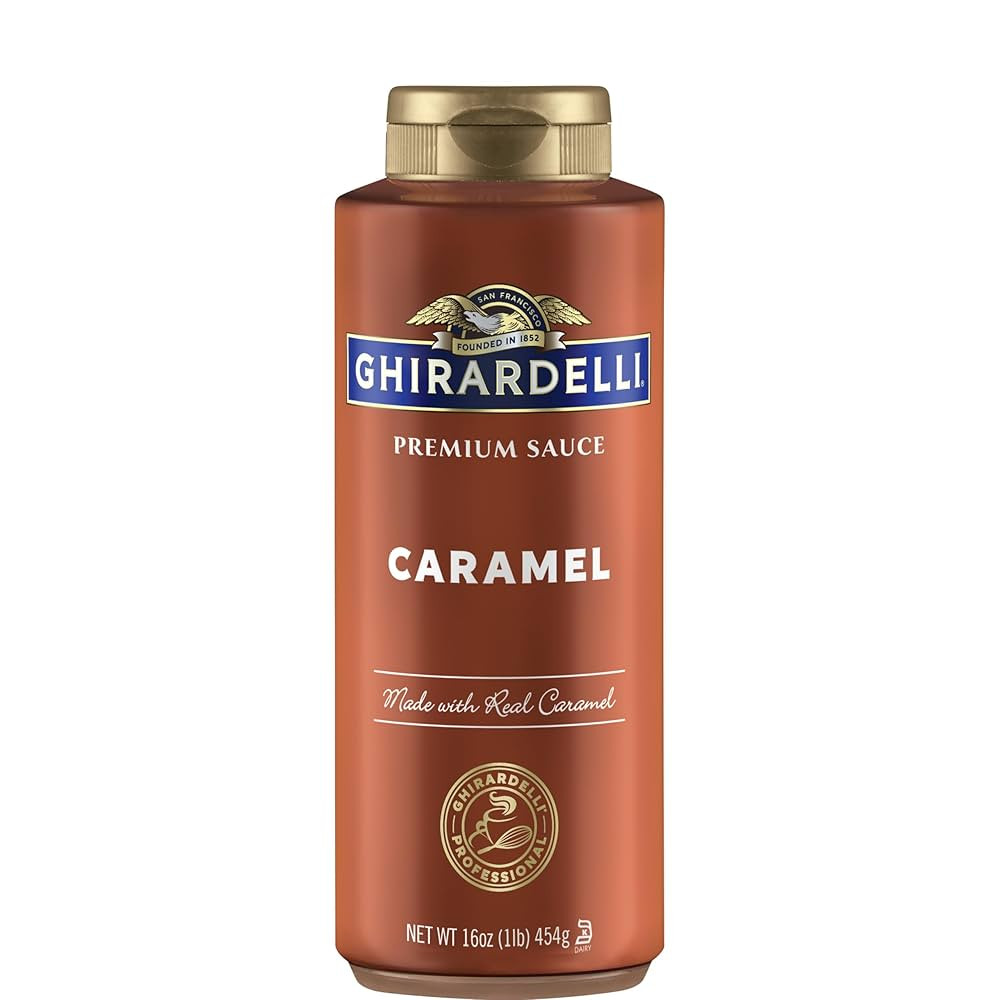 Ghirardelli Caramel Sauce Squeeze Bottle, 16 oz (Pack of 1) | Amazon (US)