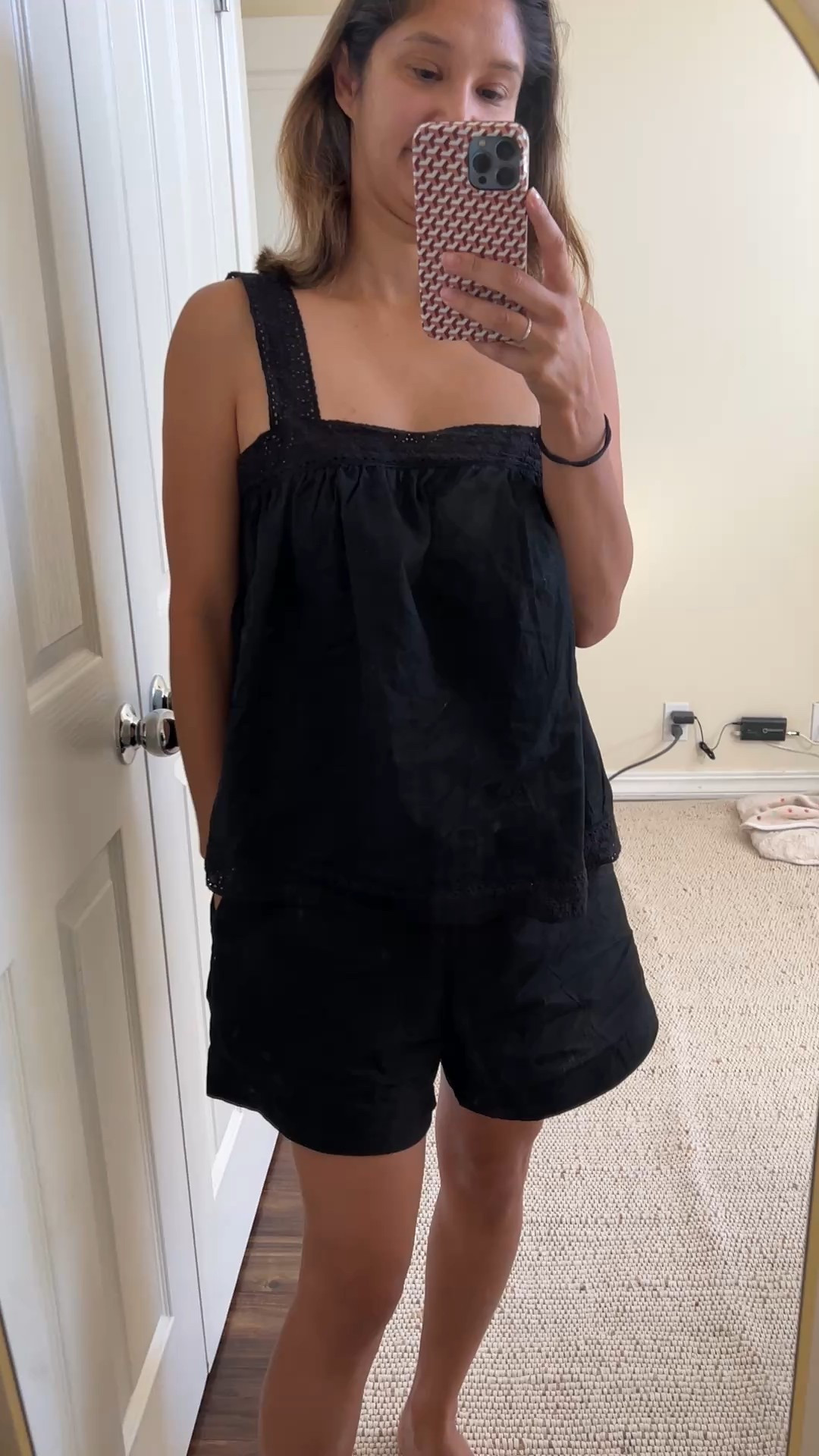 Budget friendly, bump-friendly, nursing friendly, elegant pajama set. Super comfortable, with a great elastic band in the waist. I’m wearing a size Small. 

#LTKPetite #LTKBump