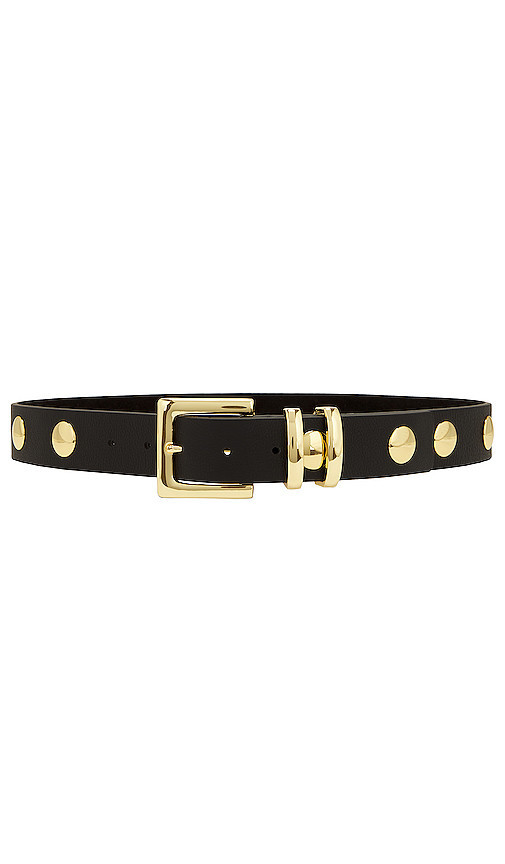 B-Low the Belt Sphinx Moto Belt in Black & Gold. Size S | Revolve Clothing (Global)