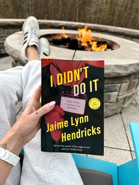 Summer reading list thrillers 
I didn’t do it by Jaime Lynn Hendricks is the perfect whodunit mystery!! 
Adidas sneakers 