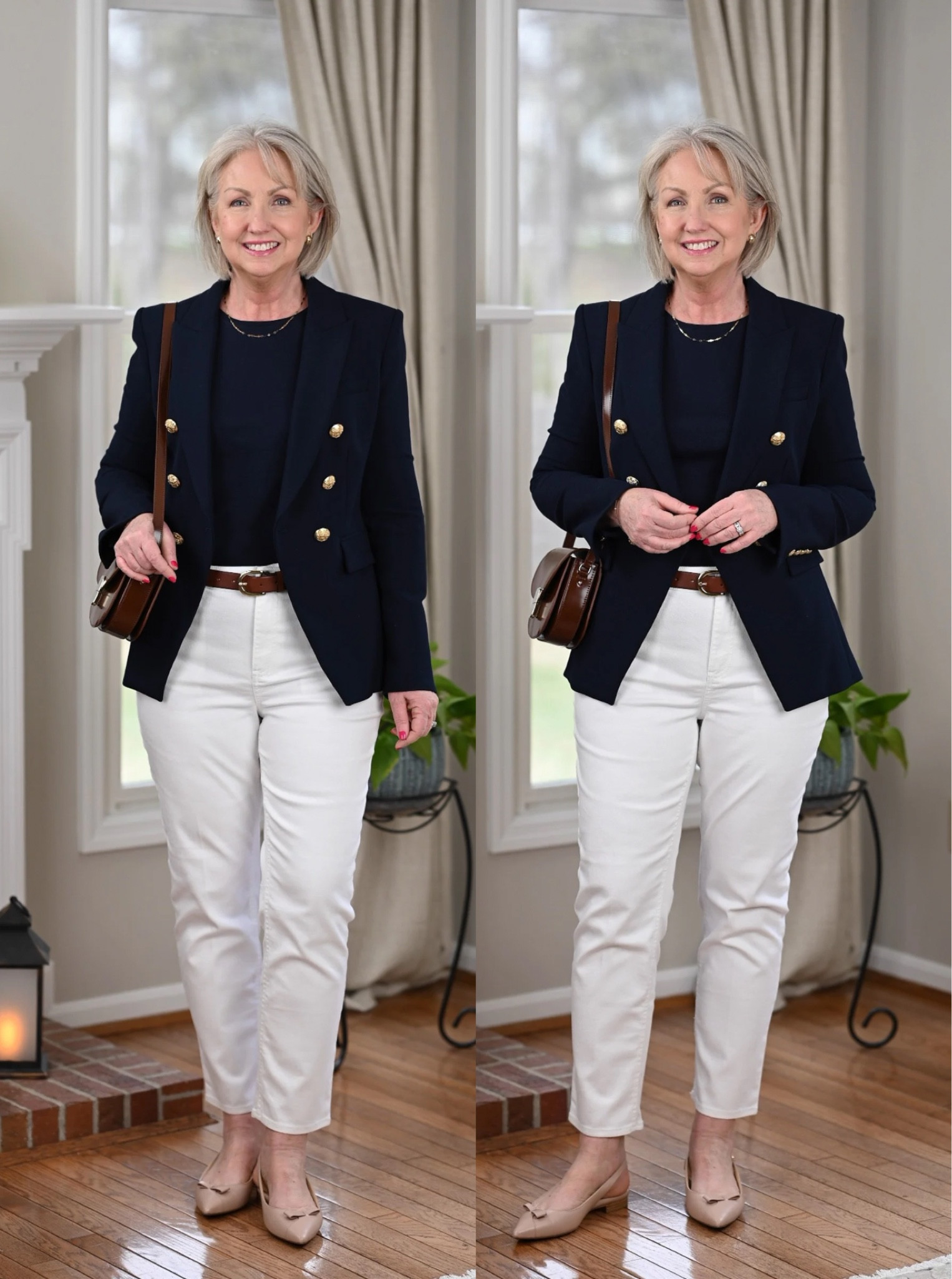 A classic blazer can complete any look! I love my navy Veronica Beard blazer and can’t wait to wear it into spring. 💙 Blazers are on trend for 2025!

#LTKOver40 #LTKStyleTip #LTKMostLoved