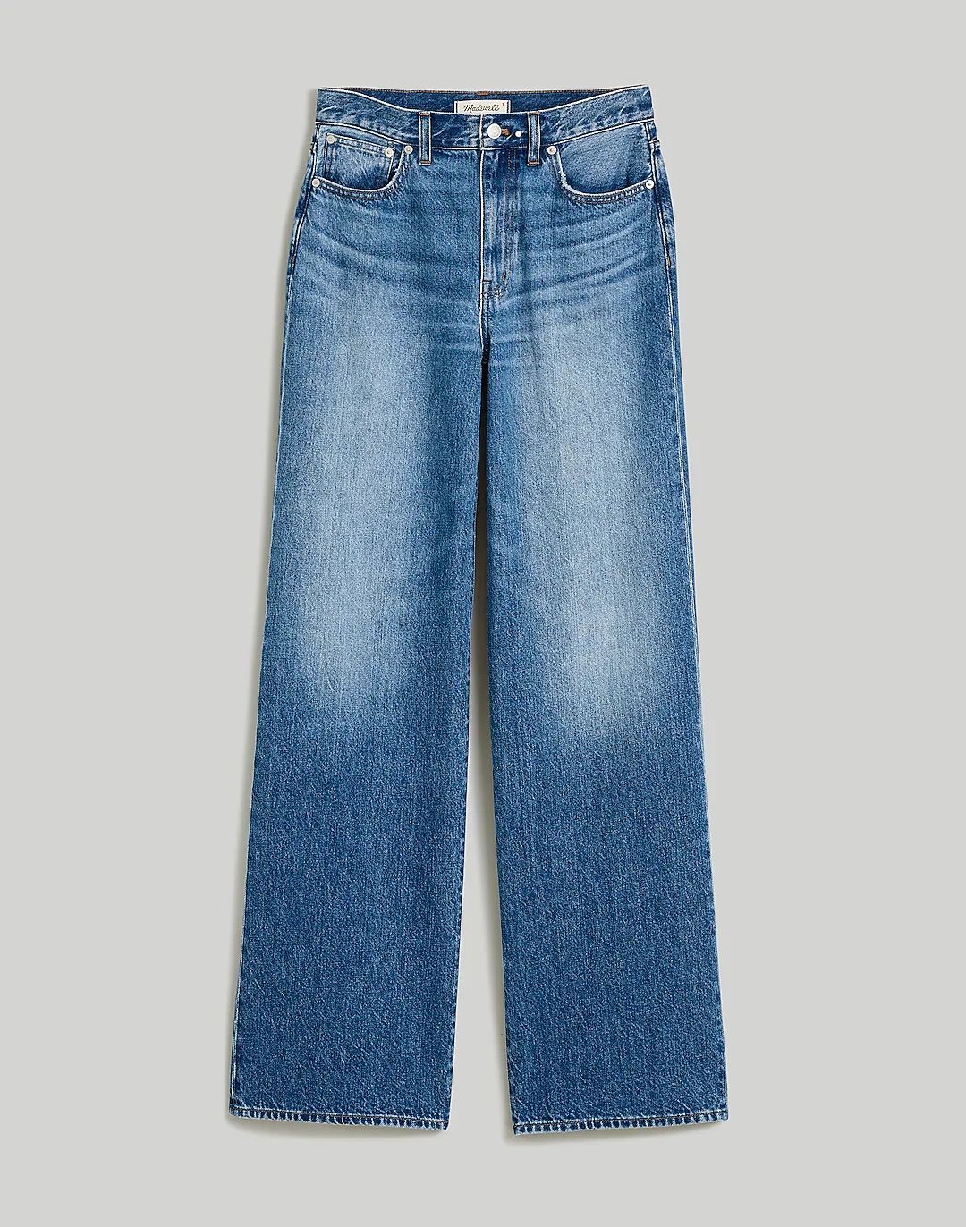 The Petite Perfect Vintage Wide-Leg Jean | Madewell