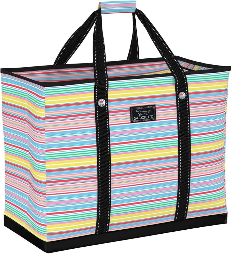 SCOUT 4 Boys Extra Large Tote Bag for Women - Utility Tote with Zipper Closure and Handles - Beac... | Amazon (US)