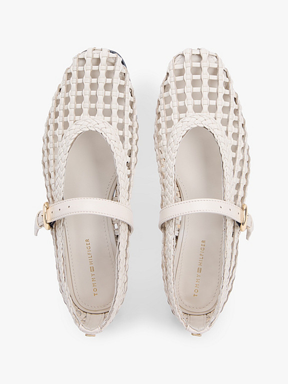 Woven Mary Jane Ballerinas | Tommy Hilfiger UK