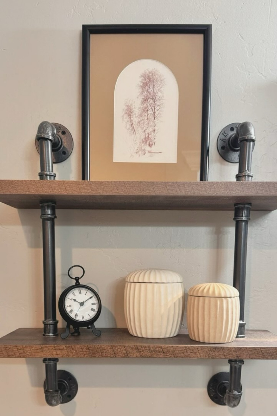 Happy Friday and November 1st!

I have been wanting to refresh this space in my master bathroom above my toilet for awhile. I was excited to find the perfect pieces for it. 

I found the framed artwork and canisters from @target and the clock a few years ago from @hobbylobby.

I love the simplicity and freshness it adds to my bathroom. 

I hope you all have a wonderful weekend! 

#ourhousetoohome #makehomematter #modernfarmhouse #makehomeyours #neutraldecor #modernfarmhousestyle #homedecor #target #hobbylobby #homestyle #homedesign #refreshyourhome #bathroomrefresh home projects/ home design / refresh your home