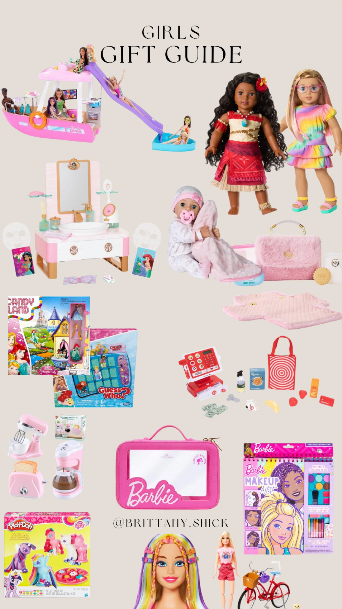 Gift Guide Girls Toddler 3 4 5 6 Vanity Self Care Disney Princess Station Dress up Baby doll Diaper Bag Barbie Dreamboat Makeup American Girl Doll Moana 2 Storage Games Kitchen Christmas Birthday Holiday Sale

#LTKCyberWeek #LTKGiftGuide #LTKKids