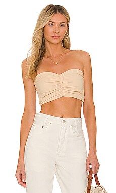 Lovers and Friends Kacey Top in Tan from Revolve.com | Revolve Clothing (Global)