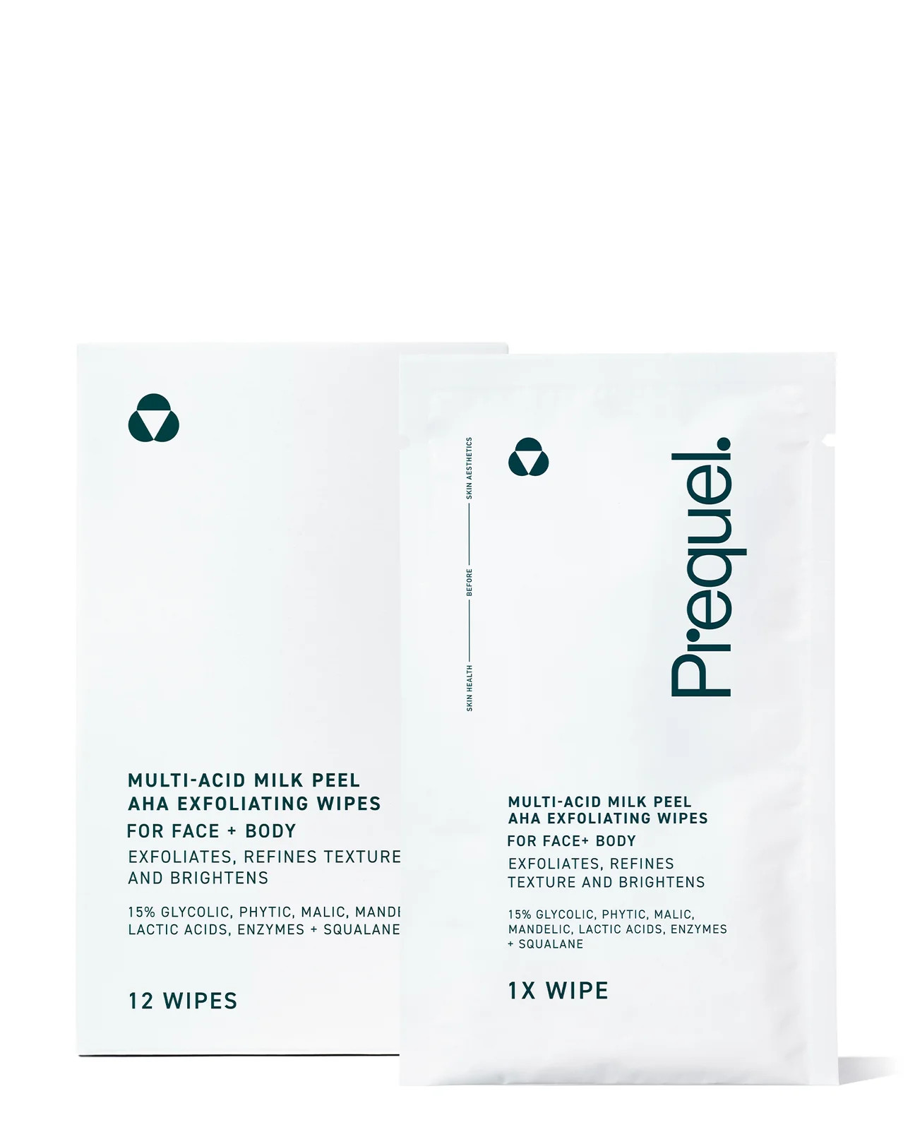 MULTI-ACID MILK PEEL WIPES | Prequel Skin
