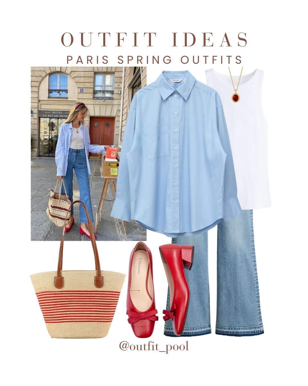 Parisian spring vibes, but on budget 🇫🇷🌸
Recreated 3 Pinterest-inspired outfits that capture that effortless Parisian spring style - chic, minimal, and timeless 

Think neutral tones, clean silhouettes, and pieces that always look polished without trying too hard, very Parisian 👏

To shop these outfits, check the LTK shop link in bio 🛍️💌

(Paris Spring Outfits, French Girl Style, Paris Outfit Ideas, Paris Travel Outfits, Spring in Paris Outfit, Chic Parisian Look, Effortless Paris Style, Paris Capsule Wardrobe, Neutral Spring Outfits, Trench Coat Outfit, Striped Shirt Paris Style, Ballet Flats Outfit, Paris Street Style, Minimalist Parisian Fashion, Elegant Spring Style,  European Spring Outfits, Chic Travel Outfit, Paris Outfit Inspiration, Spring Travel Style, Paris Fashion Aesthetic, Paris Style Edit) 

 #LTKSpringSale #LTKgrwm #LTKootd