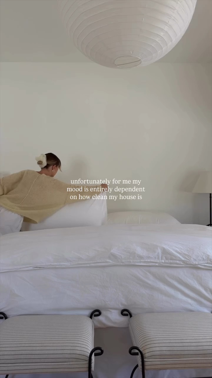 and how fluffy my bed is ☁️☁️