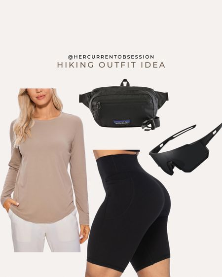 Amazon hiking outfit inspo for all my outdoorsy friends. Follow me HER CURRENT OBSESSION for more outdoors style and adventures 😃

Biker shorts, sunglasses, cotton long sleeve, fanny pack, Patagonia

#LTKItBag #LTKActive #LTKSeasonal