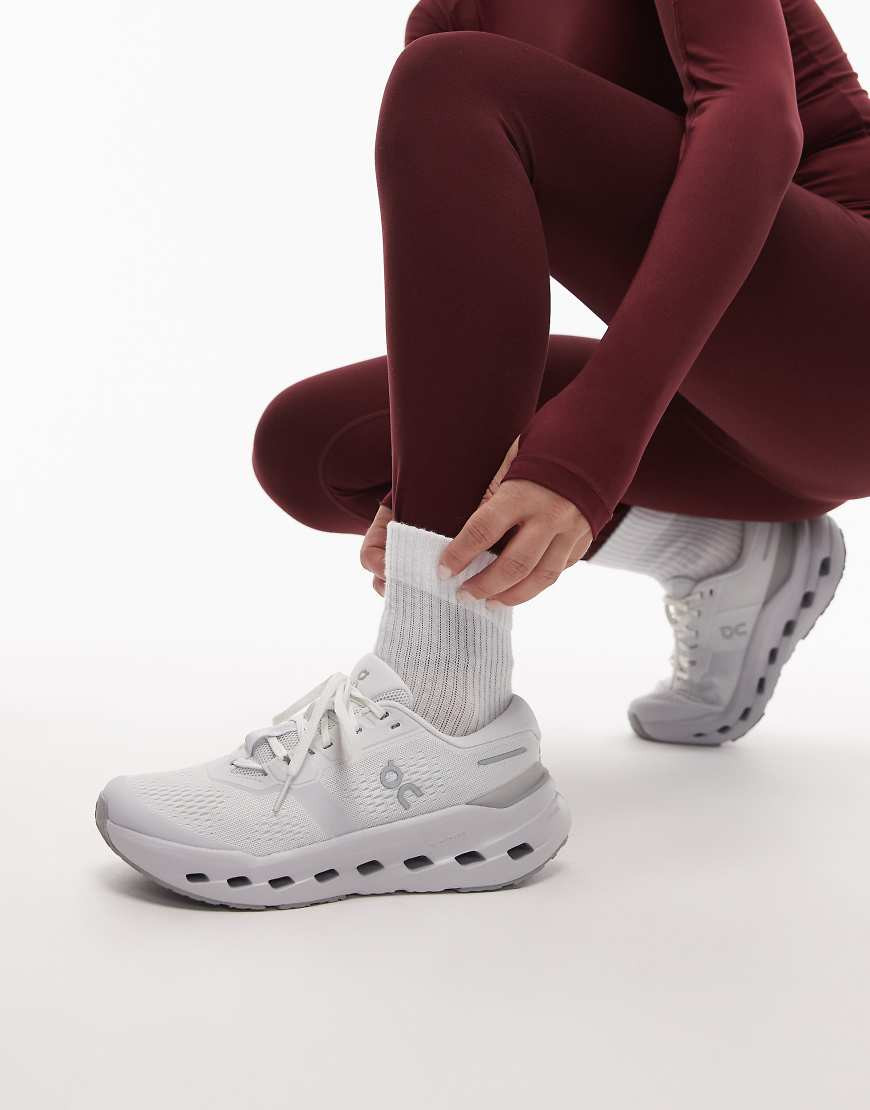 ON Cloudrunner 3 running trainers in white | ASOS (Global)