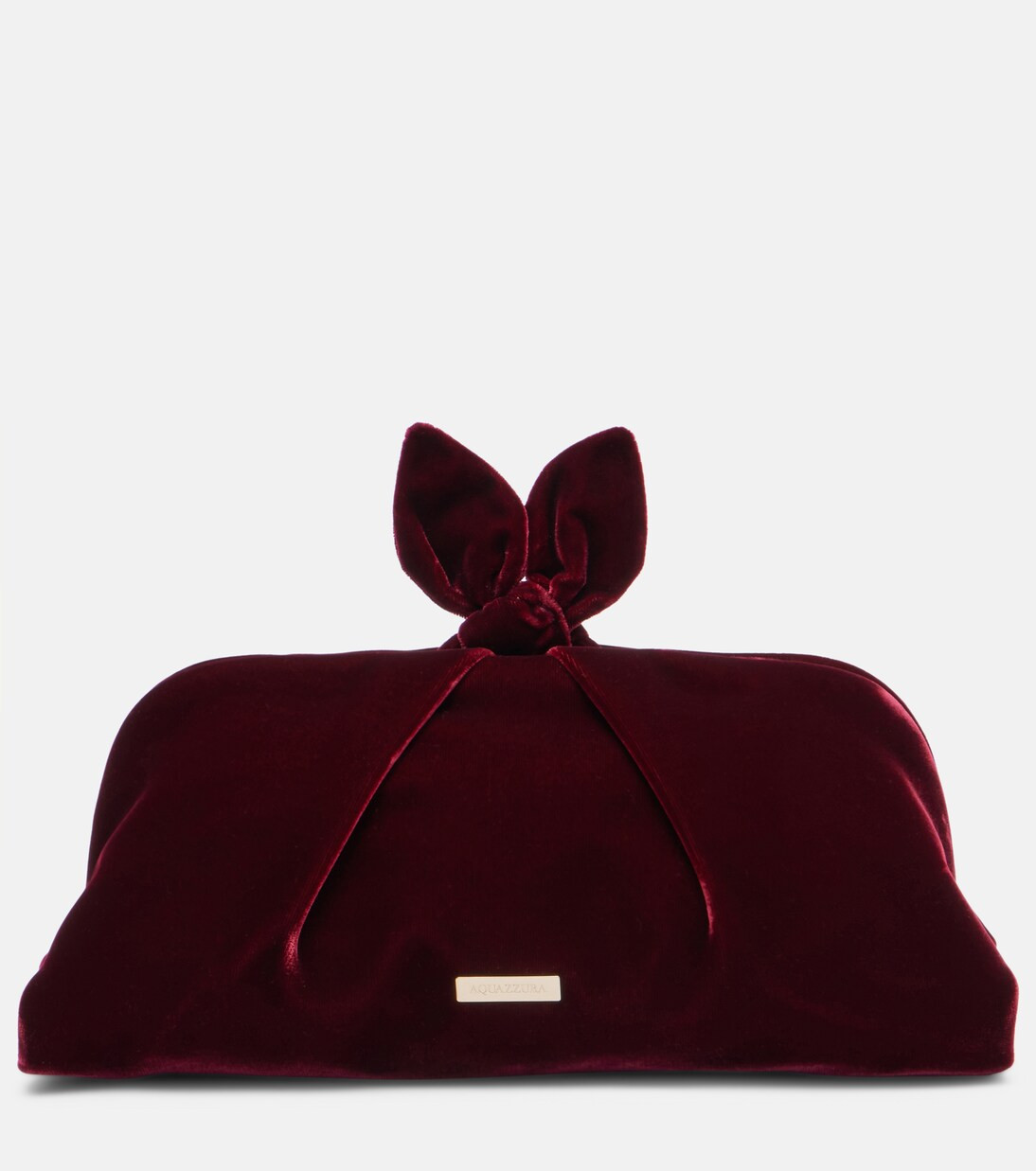 Bow Tie Small velvet clutch | Mytheresa (DACH)