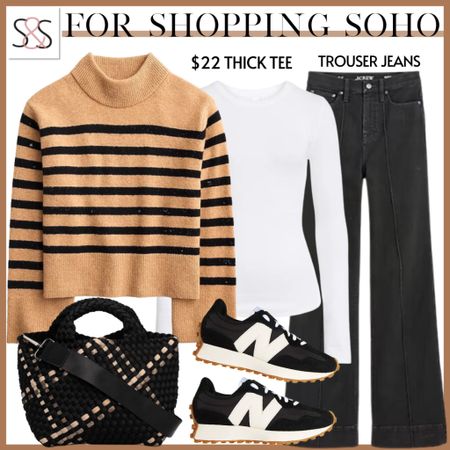 Black Friday sale! This striped sweater is great with black jeans for your fall or winter holiday!

#LTKSeasonal #LTKover40 #LTKHoliday