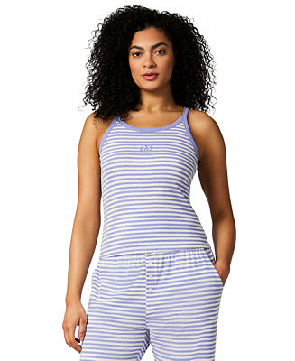 GAP Women's Striped Halter-Neck Sleeveless Pajama Top - Macy's | Macy's