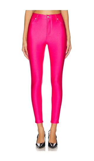 Good American Compression Shine Good Waist in Fuchsia. - size 0 | Revolve Clothing (Global)