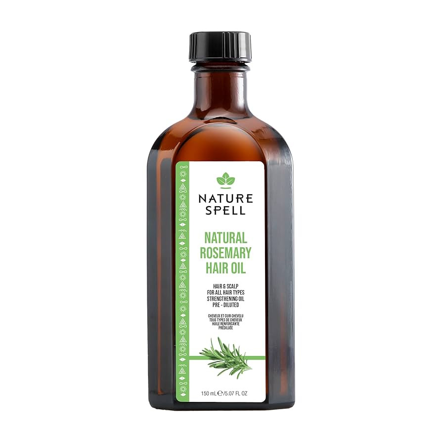 Nature Spell Rosemary Oil for Hair Growth, Pre-Diluted Scalp Oil, Stimulates Growth, Strengthens ... | Amazon (UK)