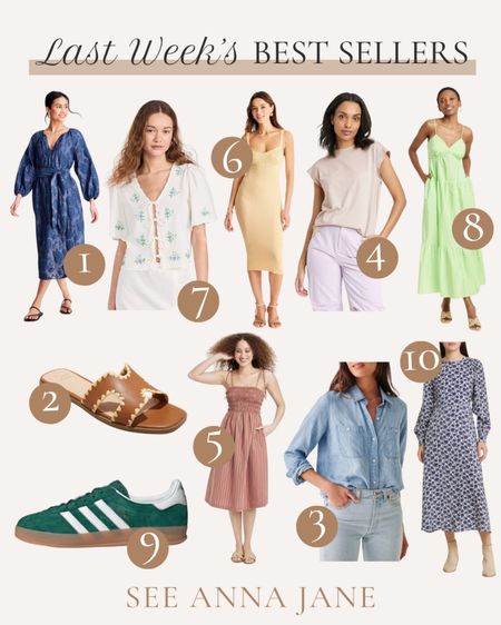 Last Week’s Best Sellers 🙌🏼

best sellers // current favorites // spring fashion // spring outfits // top sellers // weekly favorites

#LTKFindsUnder100 #LTKStyleTip #LTKSeasonal