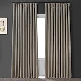 HPD Half Price Drapes Extra Wide Linen Room Darkening Curtain (1 Panel) 100 X 108, BOCH-LN1857-10... | Amazon (US)