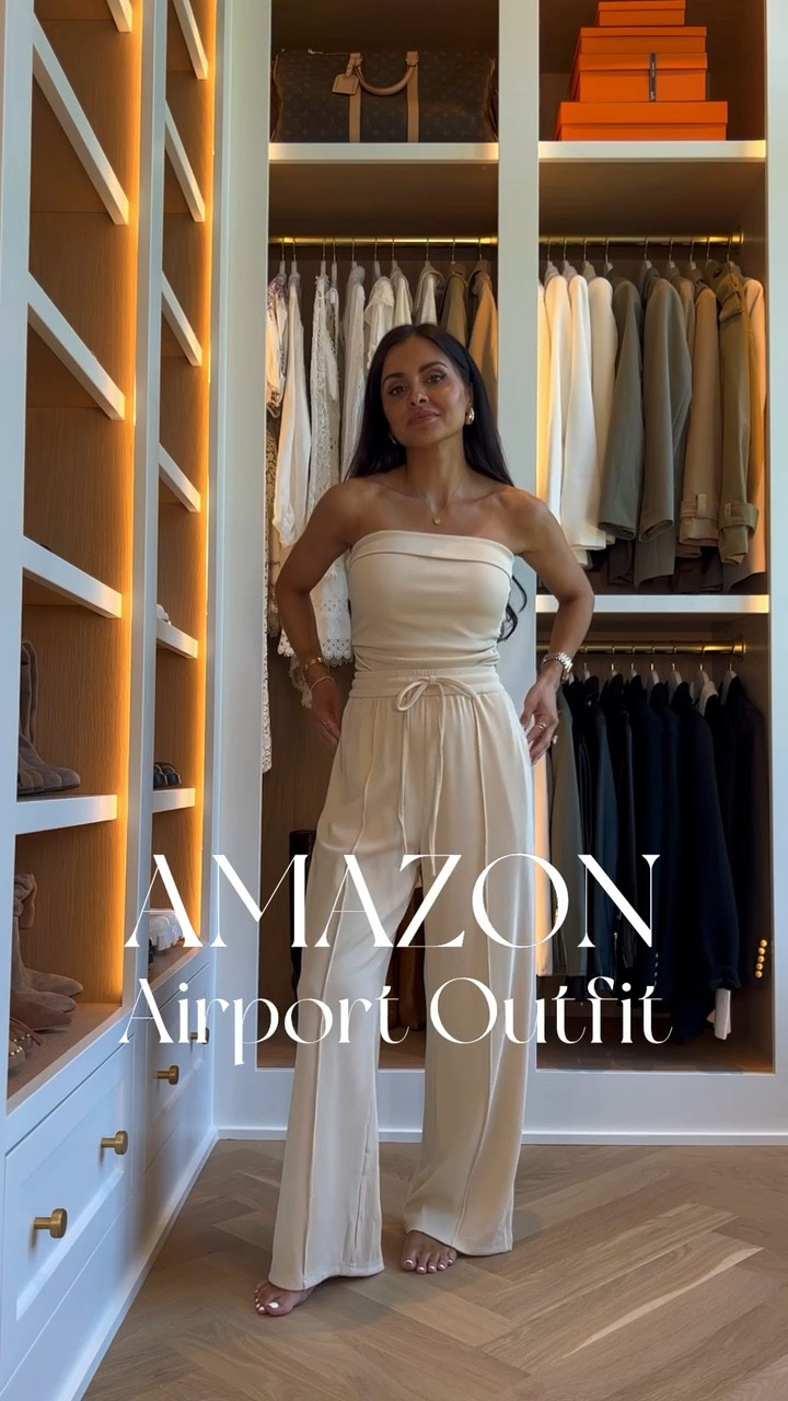 Amazon airport outfit on sale / spring break travel outfit
Amazon lounge set on sale
Amazon satin bomber jacket
Amazon sandals 

#LTKOver40 #LTKSaleAlert #LTKPetite