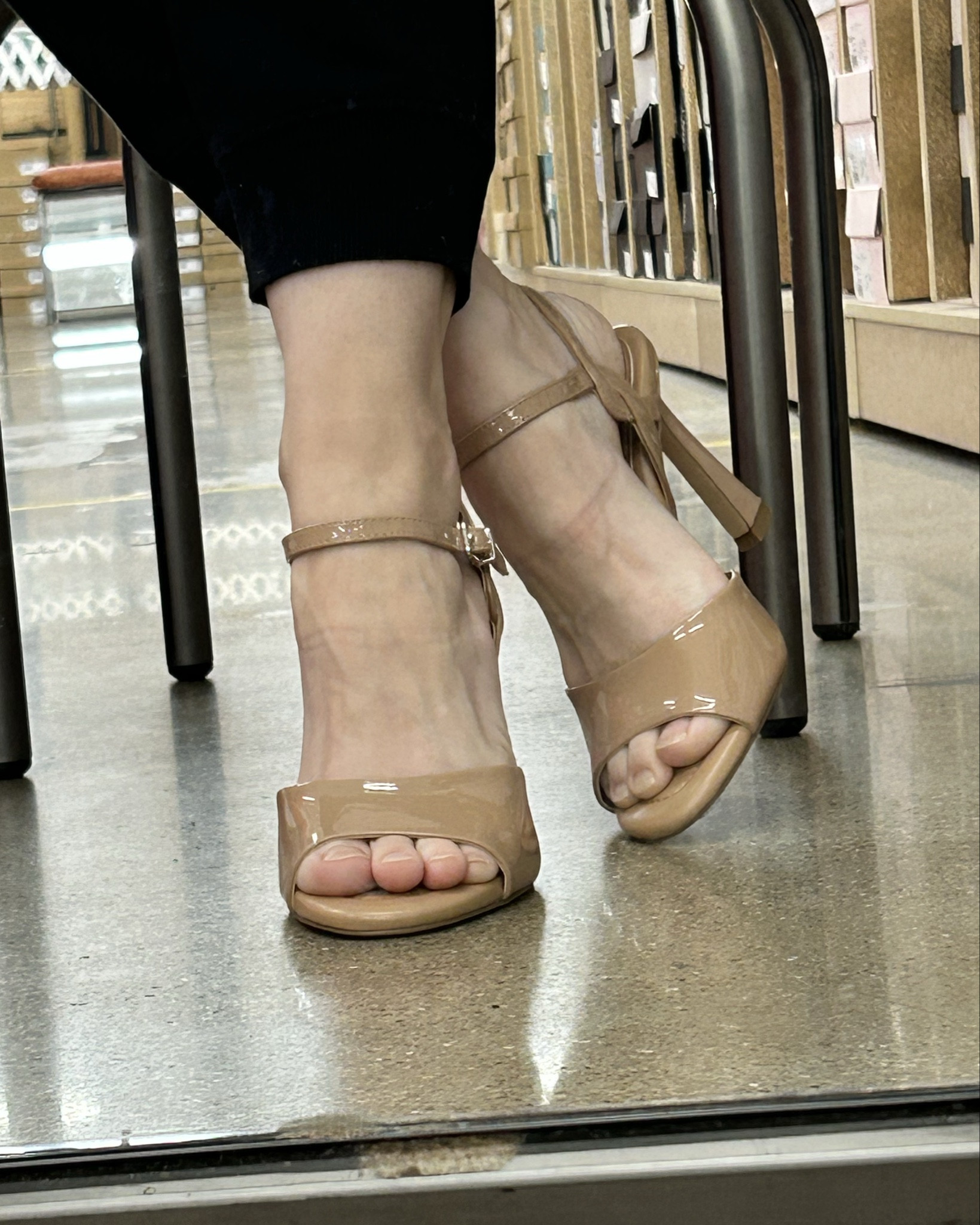Comfy, supportive, and very pretty. I love a nude heel for elongating the leg and letting the outfit steal the show. This pair is gooooood!

Comfortable shoes are a big part of self care, in my honest opinion. This pair is a winner  


True to size. Vince Camuto available @DSW 

#LTKOver40 #LTKselfcare