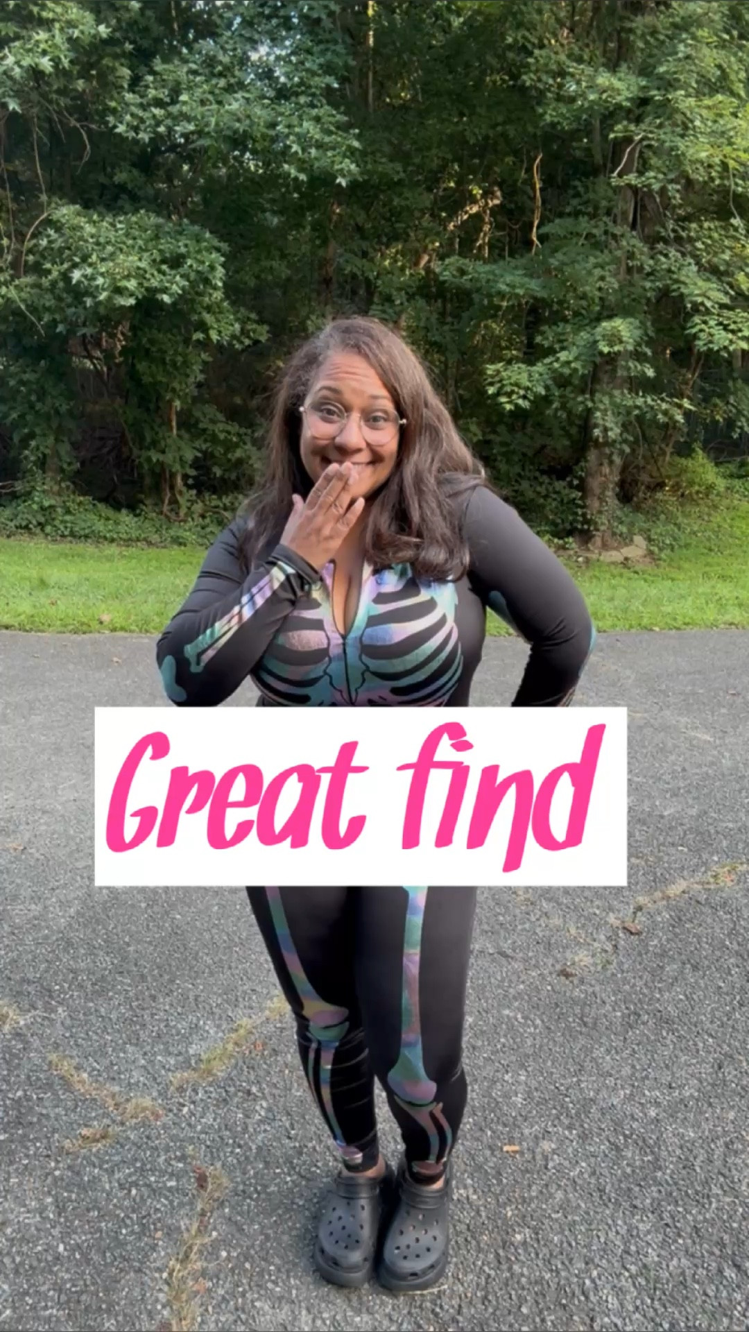 💀 Serving bones and body-ody-ody this Halloween! 👻
This Tipsy Elves skeleton bodysuit hugs in all the right places—spooky, sassy, and seriously flattering. Watch me werk the underworld runway. 🦴🔥

#SkeletonSlay #HalloweenGlowUp #TipsyElvesStyle #BooAndBoujee #SpookyButMakeItSexy #CostumeGoals #BoneToBeWild #AmazonCostumeFinds #TrickOrChic

#LTKSeasonal #LTKPetite #LTKFindsUnder100