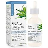 InstaNatural Niacinamide 5% Face Serum - Vitamin B3 Anti Aging Skin Moisturizer - Diminishes Acne, B | Amazon (US)