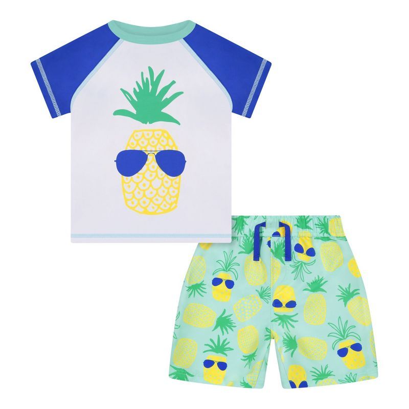 Andy & Evan  Infant RASHGUARD AND SWIM SET | Target