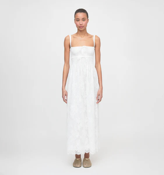 The Larissa Nap Dress - White Magnolia Lace | Hill House Home US