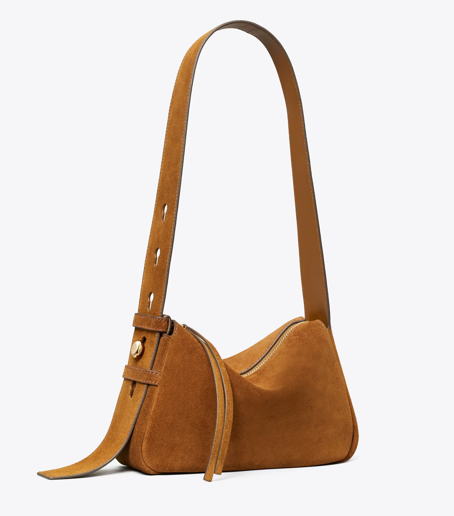 Small Romy Suede Shoulder Bag: Women's Designer Shoulder Bags | Tory Burch | Tory Burch (US)
