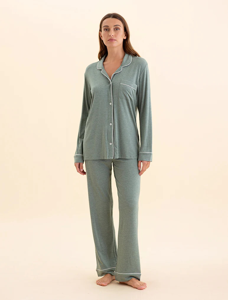 Kate Modal Soft Full Length PJ Set | Papinelle Sleepwear US