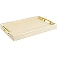 Modern Elegant 18"x12" Rectangle Cream Glossy Shagreen Decorative Ottoman Coffee Table Perfume Li... | Amazon (US)